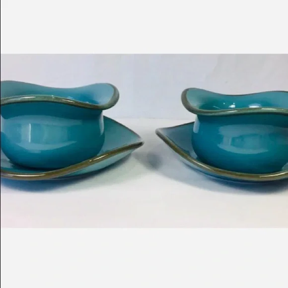 SLAH Set of 2 Toscana Collection Tidbits & Saucers EUC - Picture 3 of 6